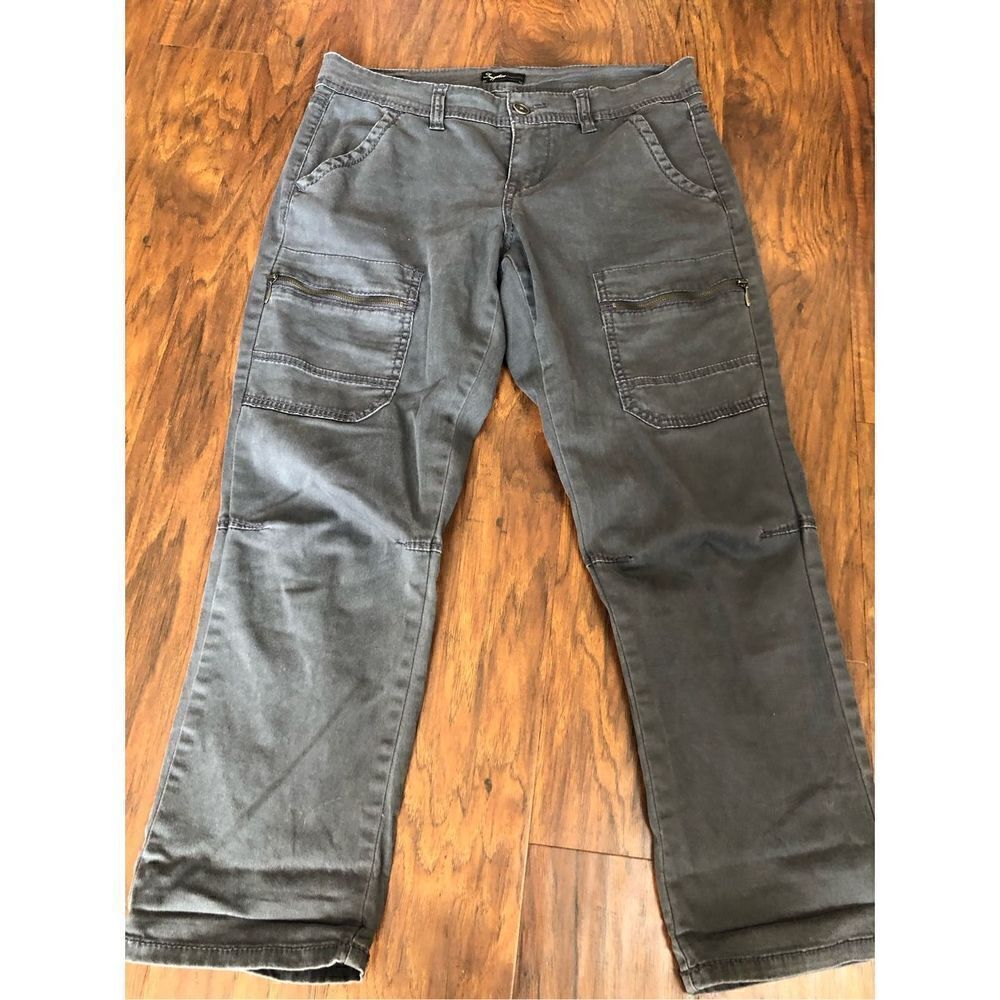 Supplies Streetwear Skater Camo Cargo Tapered Leg Stretch Twill Women's Size 8